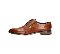 Bugatti Herren Derby-Schnürschuh Rinaldo Comfort 313-AHY03-1000 geprägte Elemente Cognac 41 EU