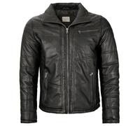 Bugatti - Herren Lederjacke Lammnappa schwarz : 50