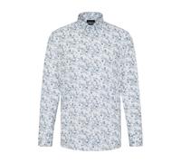 Bugatti Herren Freizeithemd mit Blumen-Print 3XL