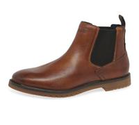bugatti Herren Gusset Chelsea-Boots Stiefel Braun 44 EU