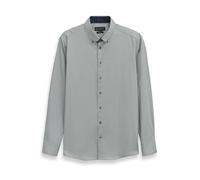 bugatti Herren Hemd Langarm Button-Down-Kragen Baumwolle