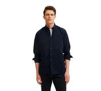 bugatti Herren Hemd Langarm Button-Down-Kragen Baumwolle