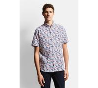 Bugatti Hemd Herren Regular Fit Baumwolle weiß, XXL