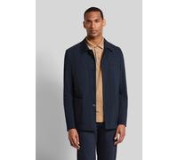 Sakko BUGATTI, Herren, Gr. 54, blau (marine), 48% Polyamid, 43% Viskose, 9% Elasthan, casual, normal, Langarm Manschette, Sakkos, aus edlem Jersey (18353106-54) marine