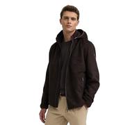 bugatti Herren Jacke 177213-11019 | Regular Fit wasserabweisend Premium Suede mit Kapuze