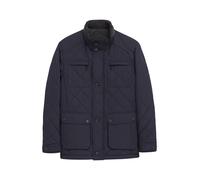 Kurzjacke BUGATTI "wasserabweisend", Herren, Gr. 28, blau (marine), 100% Polyester, kariert, regular fit, Manschette, Jacken Kurzjacke, für das ganze Jahr geeignet (61467411-28) marine