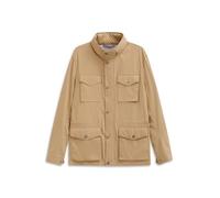 Fieldjacket BUGATTI "Regular Fit", Herren, Gr. 50, beige (40, beige), 100% Polyester, unifarben, regular fit, Manschette, Jacken, mit Stretch & Stehkragen (43737058-50) 40, beige