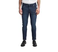 5-Pocket-Jeans BUGATTI "Basic Essentials", Herren, Gr. 38, Länge 32, blau, 92% Baumwolle, 6% Polyester, 2% Elasthan, Jeans 5-Pocket-Jeans, Flexcity-Stretch (75638920-38) blau