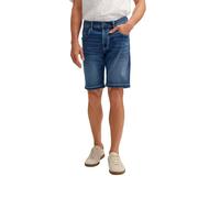 Bermudas BUGATTI "DynamicSeries", Herren, Gr. 58, Normalgrößen, 335, blau, 84% Baumwolle, 15% Polyester, 1% Elasthan, unifarben, normal, Hosen Bermudas, mit Stretch-Funktion (66957639-58) 335, blau