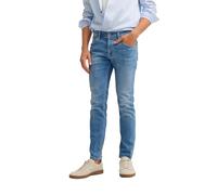 5-Pocket-Jeans BUGATTI "Slim Fit", Herren, Gr. 36, Länge 34, 346, blau, 81% Baumwolle, 11% Lyocell, 6% Polyester, 2% Elasthan, Jeans 5-Pocket-Jeans, italian premium denim fabric (28047224-36) 346, bla