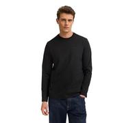 bugatti Herren Langarmshirt 8330-85044D Modern Fit, Rundhalsausschnitt, Baumwolle, bequemes Sweatshirt