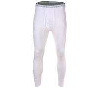 Lange Unterhose BUGATTI "Lange Unterhose Lange Unterhose Feinripp 1er Pack", Herren, Gr. XXL, weiß, Obermaterial: 100% Baumwolle CO., Unterhosen Lange Unterhose (79713044-XXL) weiß
