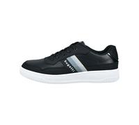 bugatti Herren Low-Top Sneaker, Männer Halbschuhe,Freizeitschuhe,Turnschuhe,Laufschuhe,schnürschuhe,schnürer,schwarz (1000),41 EU / 7.5 UK