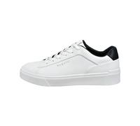 bugatti Herren Low-Top Sneaker, Männer Halbschuhe,Strassenschuhe,Freizeitschuhe,Turnschuhe,Laufschuhe,schnürschuhe,weiß (2041),45 EU / 10 UK