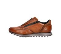 bugatti Herren Low-Top Sneaker, Männer Halbschuhe, Wechselfußbett,schnürschuhe,schnürer,straßenschuhe,Strassenschuhe,Cognac (6300),44 EU / 9 UK