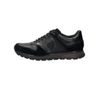 bugatti Herren Low-Top Sneaker, Männer Halbschuhe, Wechselfußbett,schnürschuhe,schnürer,straßenschuhe,Strassenschuhe,schwarz (1010),42 EU / 7.5 UK