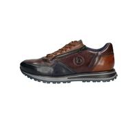 bugatti Herren Low-Top Sneaker, Männer Halbschuhe, Wechselfußbett,Strassenschuhe,Freizeitschuhe,Turnschuhe,Laufschuhe,dunkelblau (4135),42 EU / 7.5 UK