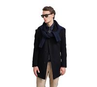 bugatti Herren Mantel 621528-64054 | Modern Fit, Wolle, elegant, modern, Westenfake heraustrennbar