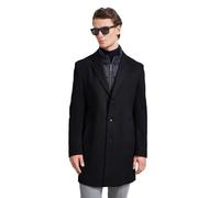 bugatti Herren Mantel 628328-64070 | Modern Fit, Wintermantel, elegant, Westenfake herausnehmbar, Männer, warm
