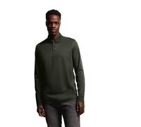 Langarm-Poloshirt BUGATTI Gr. S, grün (oliv) Herren Shirts (33217359-S) oliv