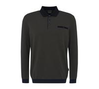 bugatti - Herren Polo 1/1 Arm oliv - Gr. - M