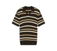 bugatti - Herren Polo 1/2 Arm braun - Gr. - S