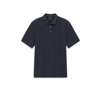 bugatti Slim Fit Poloshirt mit Strukturmuster in Marine, Größe XL