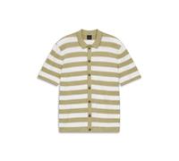 bugatti - Herren Polo 1/2 Arm oliv - Gr. - L