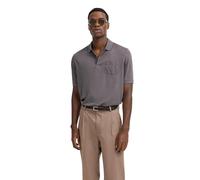 Poloshirt BUGATTI, Herren, Gr. L, 240, grau, 50% Baumwolle, 50% Polyester, unifarben, casual, regular fit, ohne Ausschnitt, Kurzarm Bündchen, Shirts, mit Brusttasche (75241049-L) 240, grau