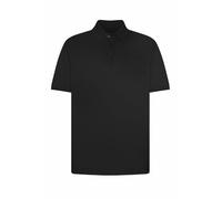 Poloshirt BUGATTI, Herren, Gr. XL, 290, schwarz, 50% Baumwolle, 50% Polyester, unifarben, casual, regular fit, ohne Ausschnitt, Kurzarm Bündchen, Shirts, mit Brusttasche (21564900-XL) 290, schwarz