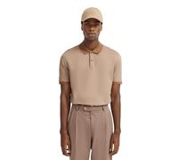 Poloshirt BUGATTI, Herren, Gr. L, 60, taupe, 100% Baumwolle, unifarben, normal, ohne Ausschnitt, Rippbündchen, Shirts, aus Baumwolle (94960217-L) 60, taupe