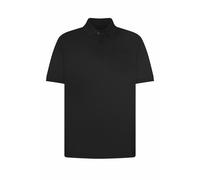 Poloshirt BUGATTI, Herren, Gr. XXL, 290, schwarz, 50% Baumwolle, 50% Polyester, unifarben, casual, regular fit, ohne Ausschnitt, Kurzarm Bündchen, Shirts, mit Brusttasche (21564900-XXL) 290, schwarz