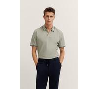 bugatti Regular Fit Poloshirt mit Label-Detail in Mint, Größe L