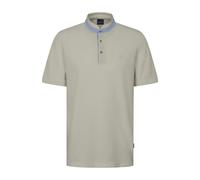 Regular Fit Poloshirt mit Stehkragen L men Mint