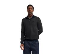 Bugatti Fashion Langarm-Poloshirt Modern Fit Herren L Braun mit Brusttasche 60%P/40%Baumw.