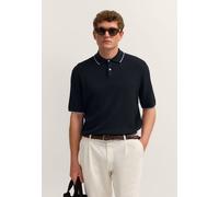 Bugatti Herren Poloshirt gestrickt in Regular Fit XL
