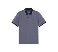 Poloshirt BUGATTI, Herren, Gr. XL, 390, marine, 100% Baumwolle, unifarben, normal, ohne Ausschnitt, Shirts, Modern Fit mit dezenter Stickerei (64809708-XL) 390, marine