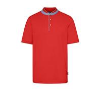 bugatti Herren Poloshirt Stehkragen Basic Kurzarm Modern Fit