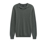 bugatti Strickpullover mit Polokragen in Khaki, Größe XXL