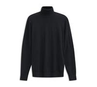 Rollkragenpullover BUGATTI "Regular Fit", Herren, Gr. XXL, 390, marine, 95% Baumwolle, 5% Kaschmir, unifarben, casual, regular fit, ohne Ausschnitt, Langarm Rippbündchen, Pullover, aus Baumwolle-Kasch