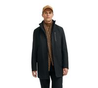 Regenmantel BUGATTI "Rainseries", Herren, Gr. 52, 390, marine, 100% Polyester, unifarben, normal, normaler Saum, Mäntel, Modern Fit wasserdicht und atmungsaktiv (19735204-52) 390, marine