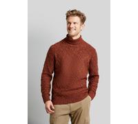 Bugatti Herren Rollkragenpullover mit 3-D-Rautenmuster 3XL