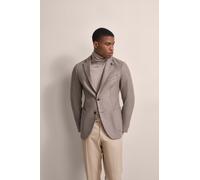 Sakko BUGATTI, Herren, Gr. 56, beige, 40% Wolle, 30% Polyamid, 30% Lyocell, unifarben, Casual, slim fit, Manschette, Sakkos, in moderner Optik (25290534-56) beige