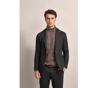 Sakko BUGATTI, Herren, Gr. 52, braun, 78% Polyester, 16% Viskose, 4% Wolle, 2% Elasthan, unifarben, casual, slim fit, Langarm Manschette, Sakkos, mit runden Schultern (77583501-52) braun