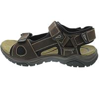 Bugatti Sandalen Viaggio Herren Braun/Schwarz Größe 45