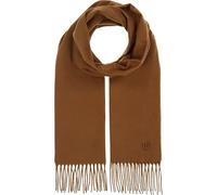 bugatti Herren Schal einfarbig - 30 x 180 cm - weicher Winterschal für kalte Tage