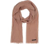 bugatti Herren-Schal einfarbig - 45 x 185 cm - leichter Baumwollschal für Frühling und Sommer Camel