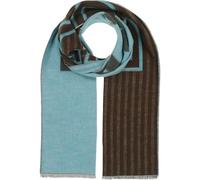 bugatti Herren Schal mit Schriftzug - 35 x 200 cm - weicher Winterschal für kalte Tage