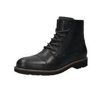 bugatti Herren Schlupfstiefel, Männer Stiefel Kaltfutter,Flacher Absatz,kaltgefüttert,Boots,Winterstiefel,Winterschuhe,schwarz (1000),40 EU/EU UK