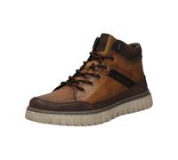 Bugatti Herren Schlupfstiefel (6361) – kaltgefüttert, flacher Absatz – Cognac/Dunkelbraun, Gr. 41